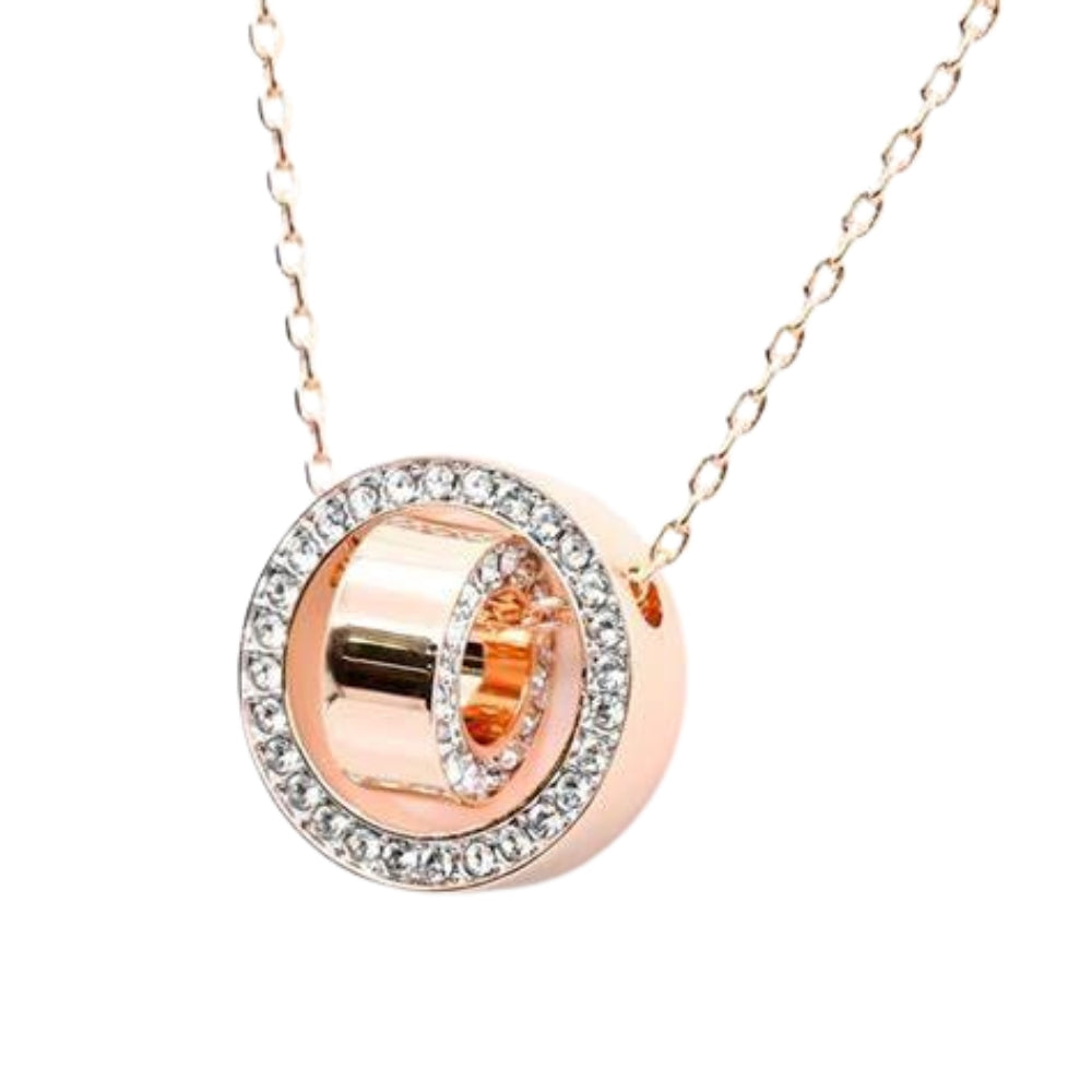 Swarovski - Hollow Pendant Rose Gold Plated, 5636500