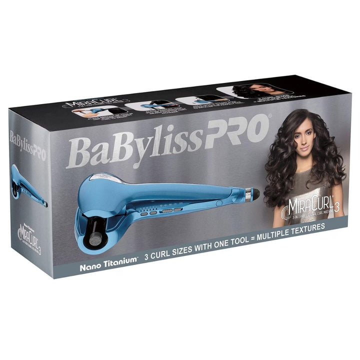 BaByliss Pro - Professional Curling Device Nano Titanium MiraCurl 3
