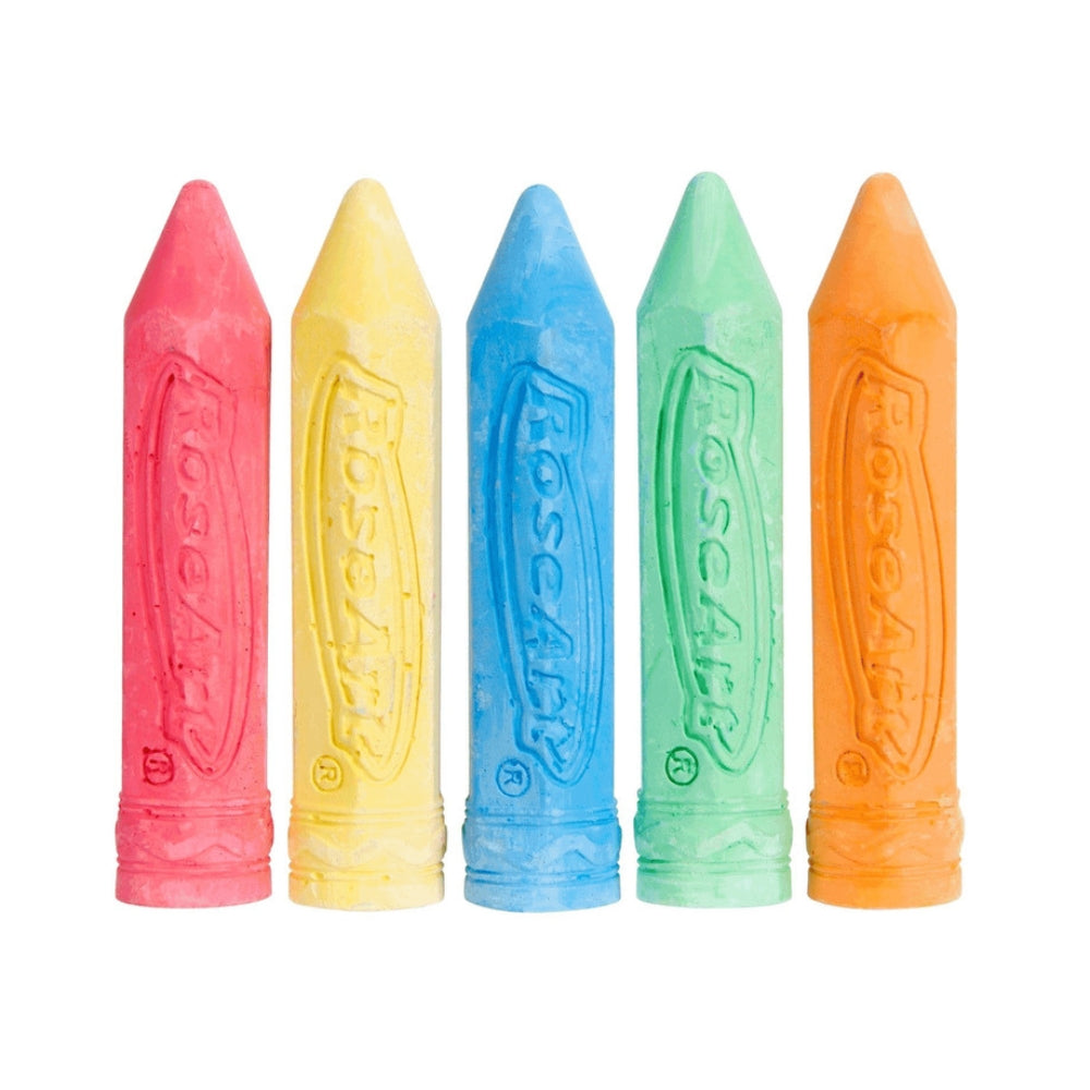 RoseArt - Super Crak Washable Chalk, pack of 52