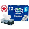 Royale -  Mouchoirs en papier Royale Original, 12 boîtes