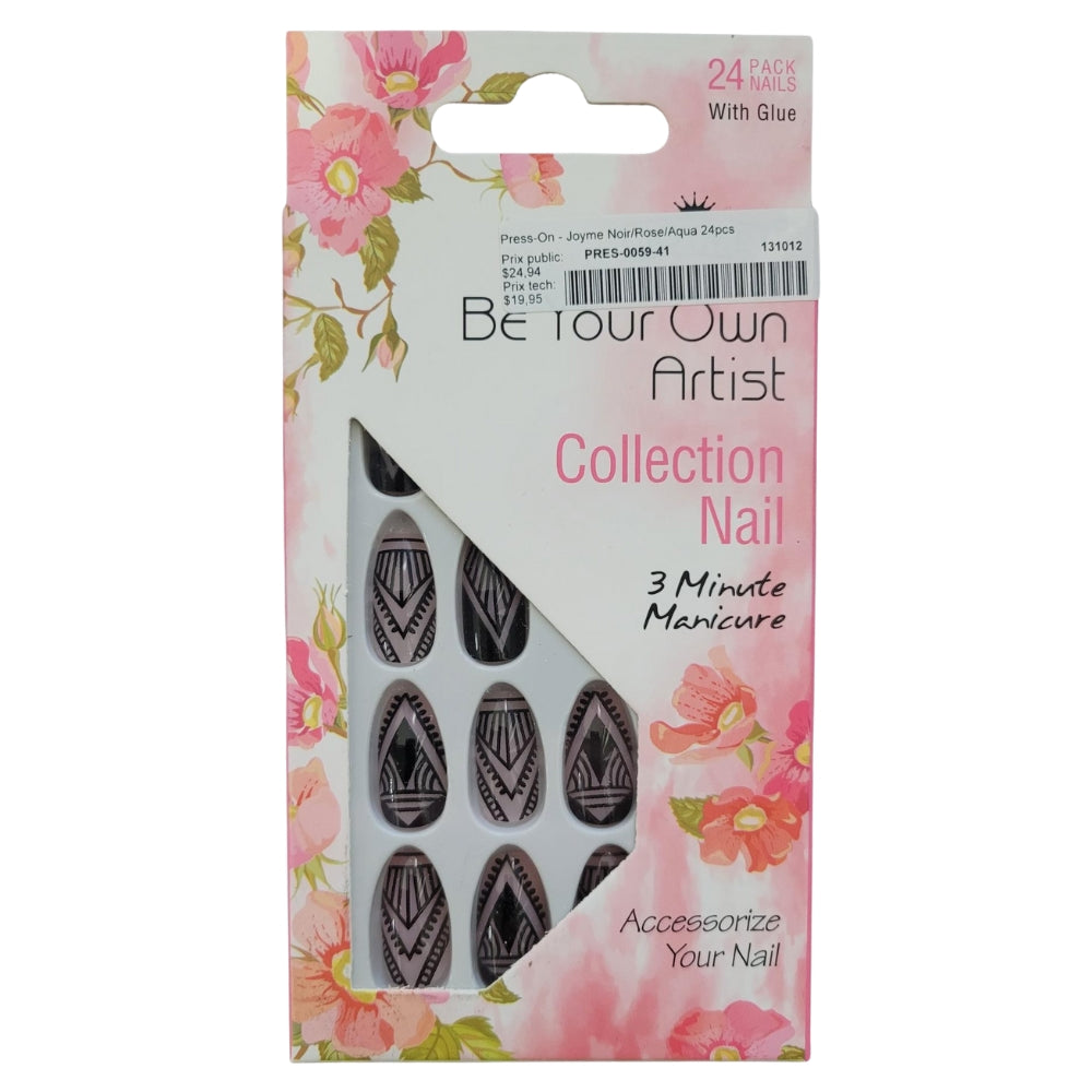 Joyme - Press-On Nails, 24 Pieces