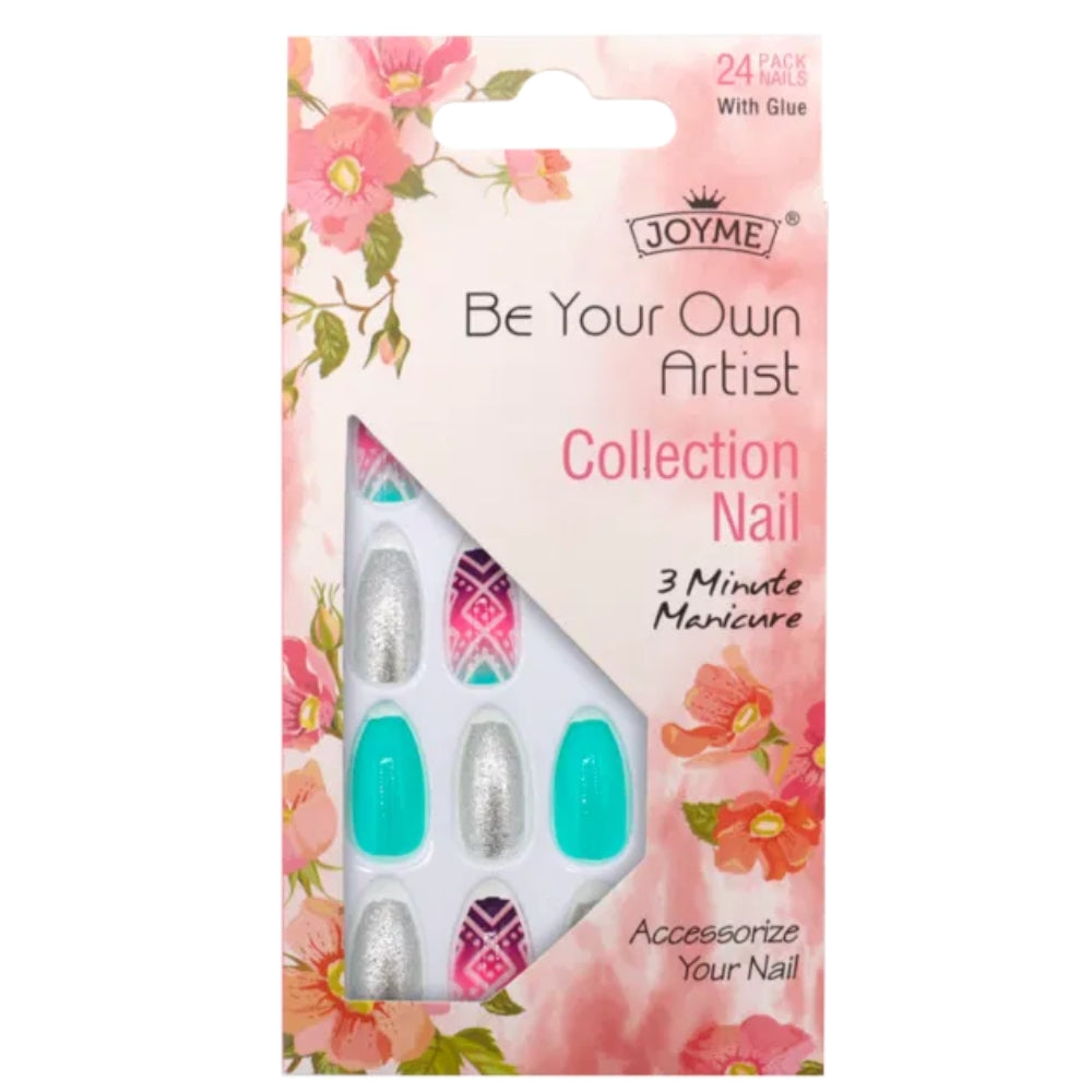 Joyme - Press-On Nails, 24 Pieces