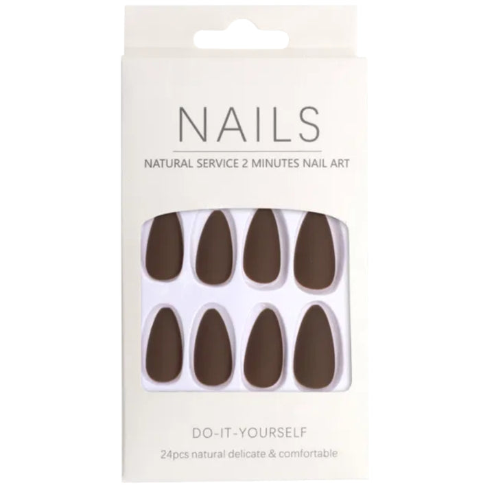 Press-On - Assorted Press-On Nails, 24 Pieces