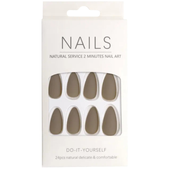 Press-On - Assorted Press-On Nails, 24 Pieces