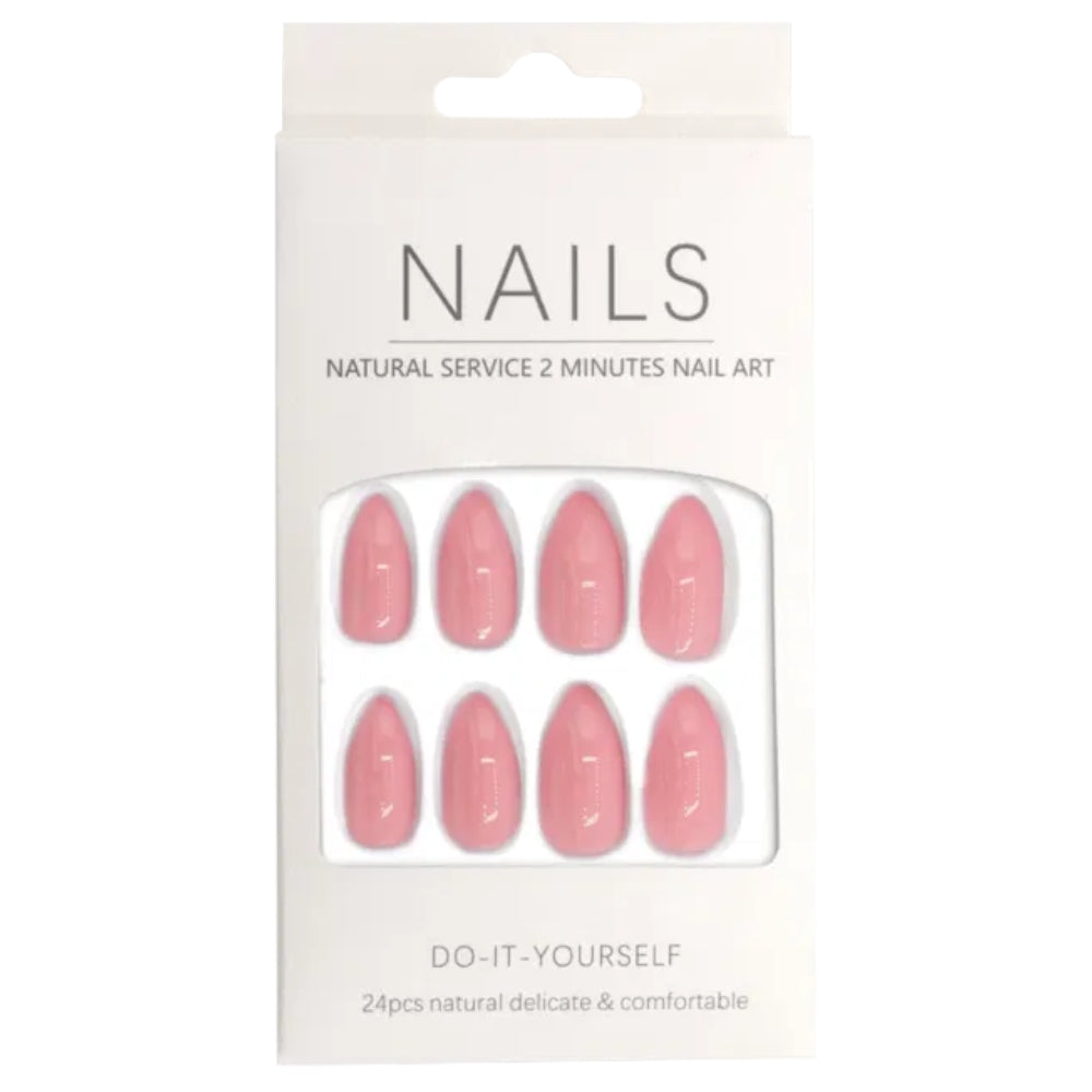Press-On - Assorted Press-On Nails, 24 Pieces