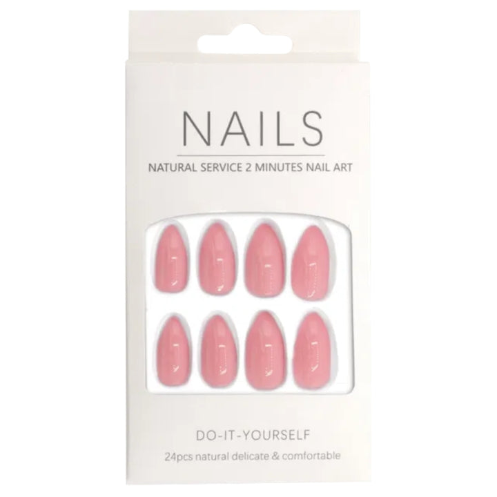 Press-On - Assorted Press-On Nails, 24 Pieces