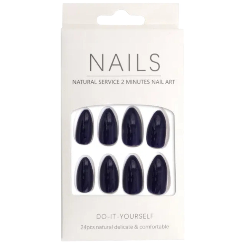 Press-On - Assorted Press-On Nails, 24 Pieces