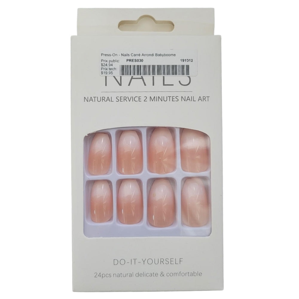 Press-On - Assorted Press-On Nails, 24 Pieces