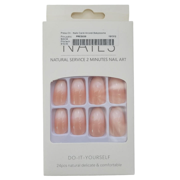Press-On - Assorted Press-On Nails, 24 Pieces