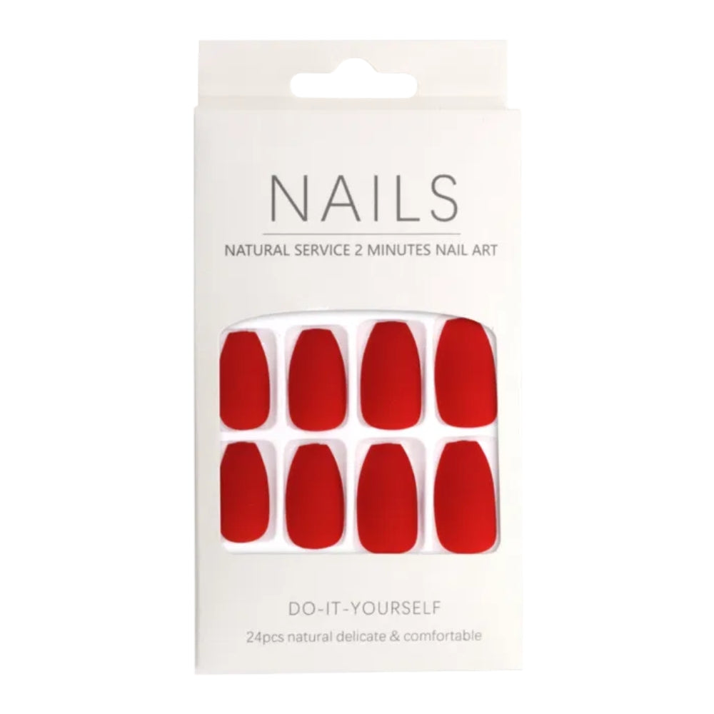 Press-On - Assorted Press-On Nails, 24 Pieces