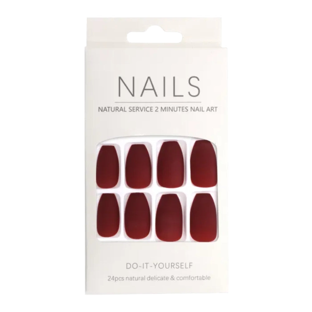 Press-On - Assorted Press-On Nails, 24 Pieces