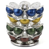 Heritage - Carrousel de rangement pivotant pour dosettes de café, 28 capsules