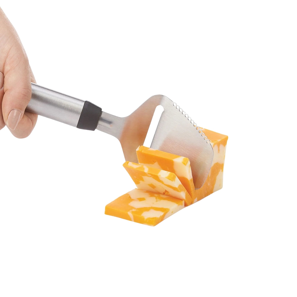 Starfrit - Coupe-fromage 3 en 1 avec longue prise de Gourmet Steel