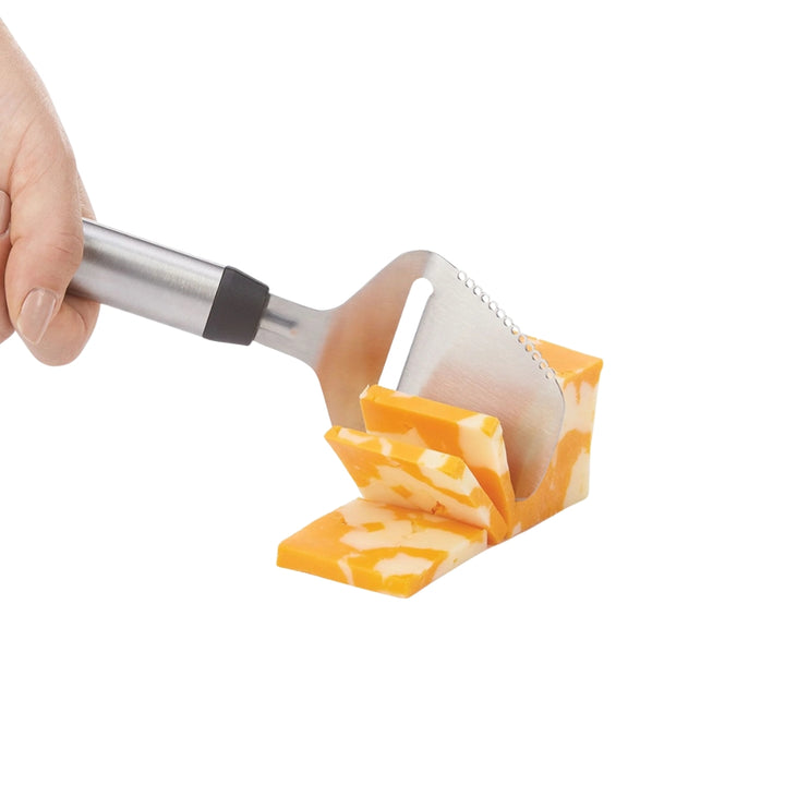 Starfrit - Coupe-fromage 3 en 1 avec longue prise de Gourmet Steel