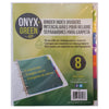 Onyx & Green Binder Index Dividers