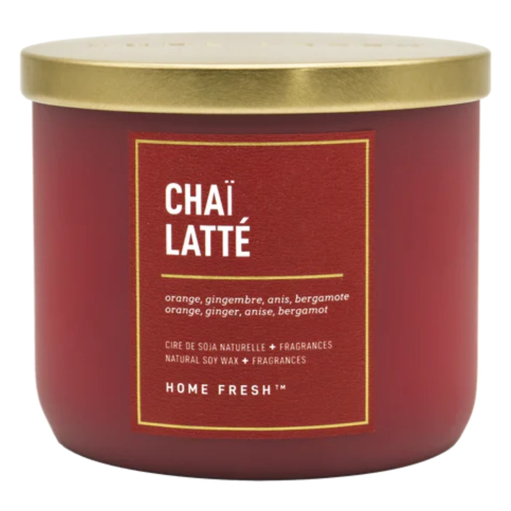 Home Fresh - 3-Wick Latte Candle Assortment