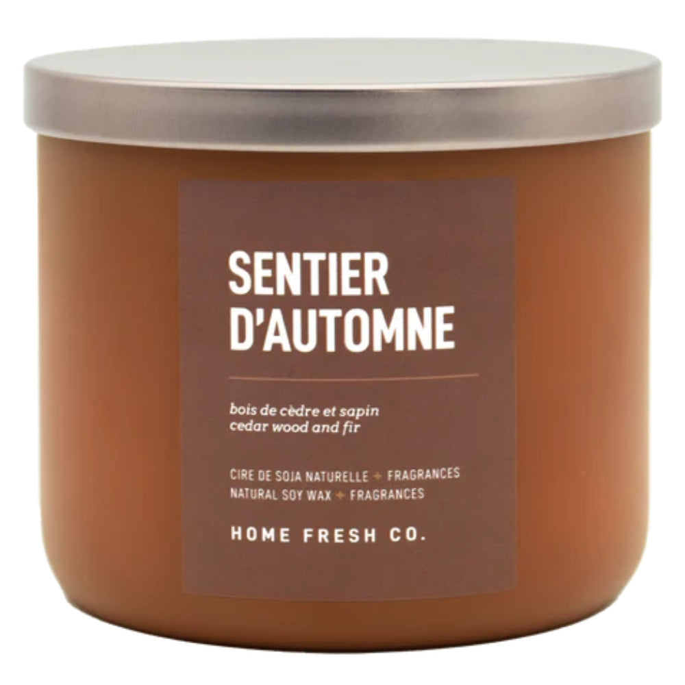 Home Fresh - Autumn Trail Candle - 3 Wicks