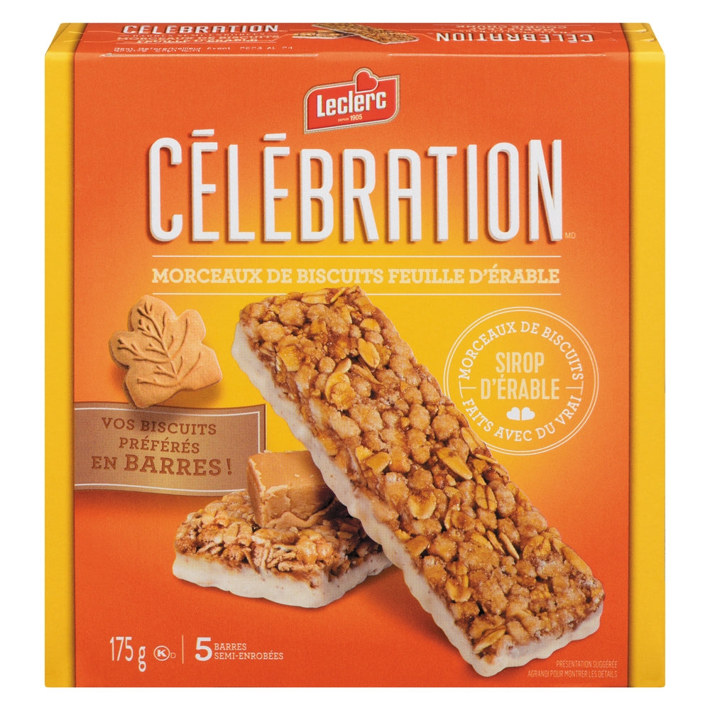 Leclerc - Maple Leaf Cookie Bars