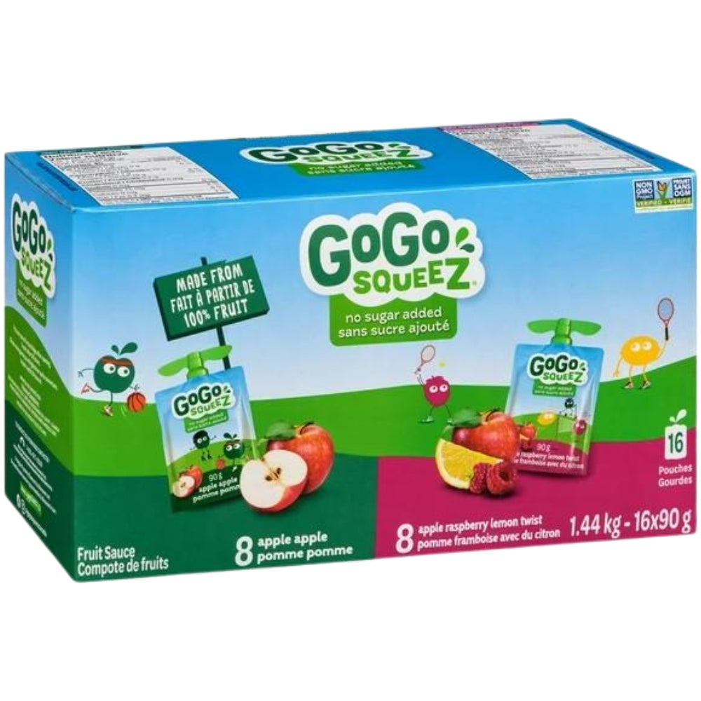 GoGo squeeZ - Organic Fruit Sauce 16 × 90 g