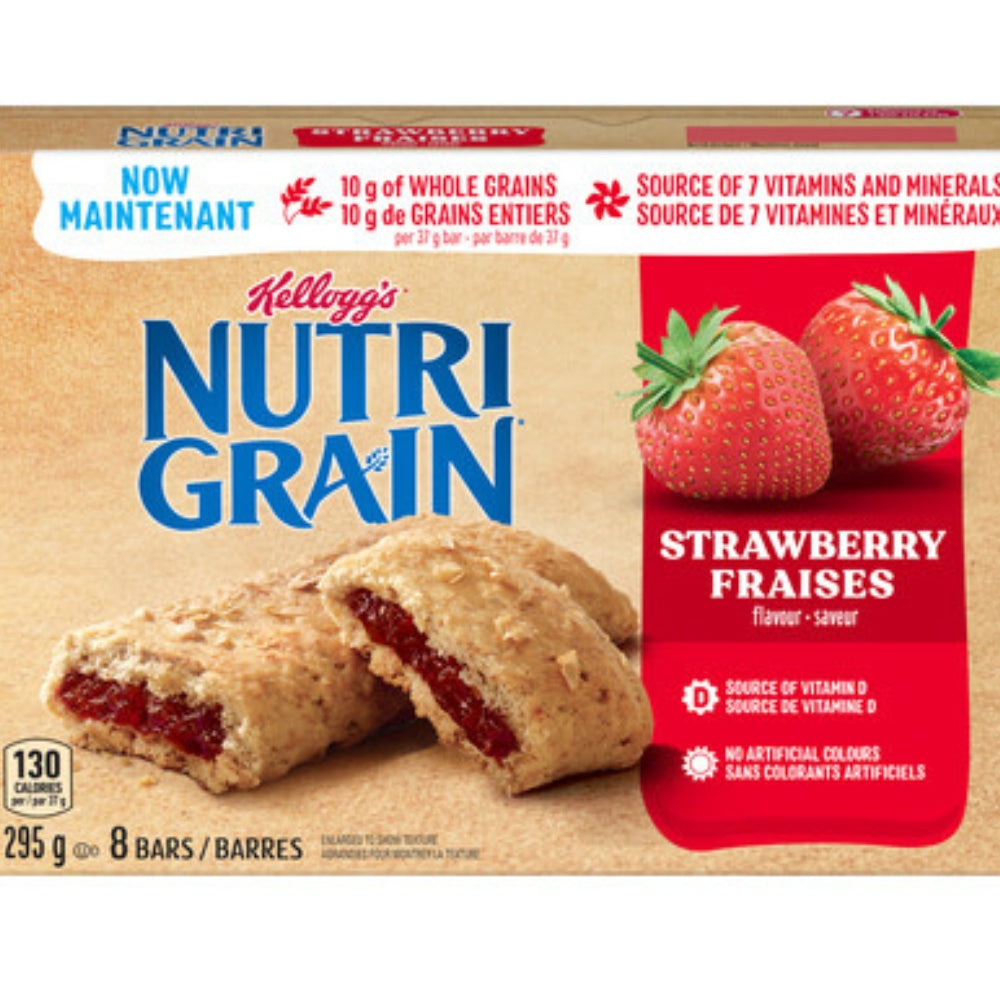 Kellogg's Nutri-Grain Srawberry Cereal Bars
