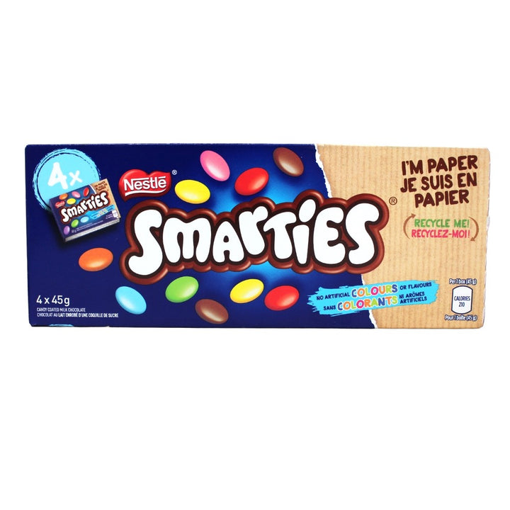 Smarties - Milk chocolate coated with regular candies