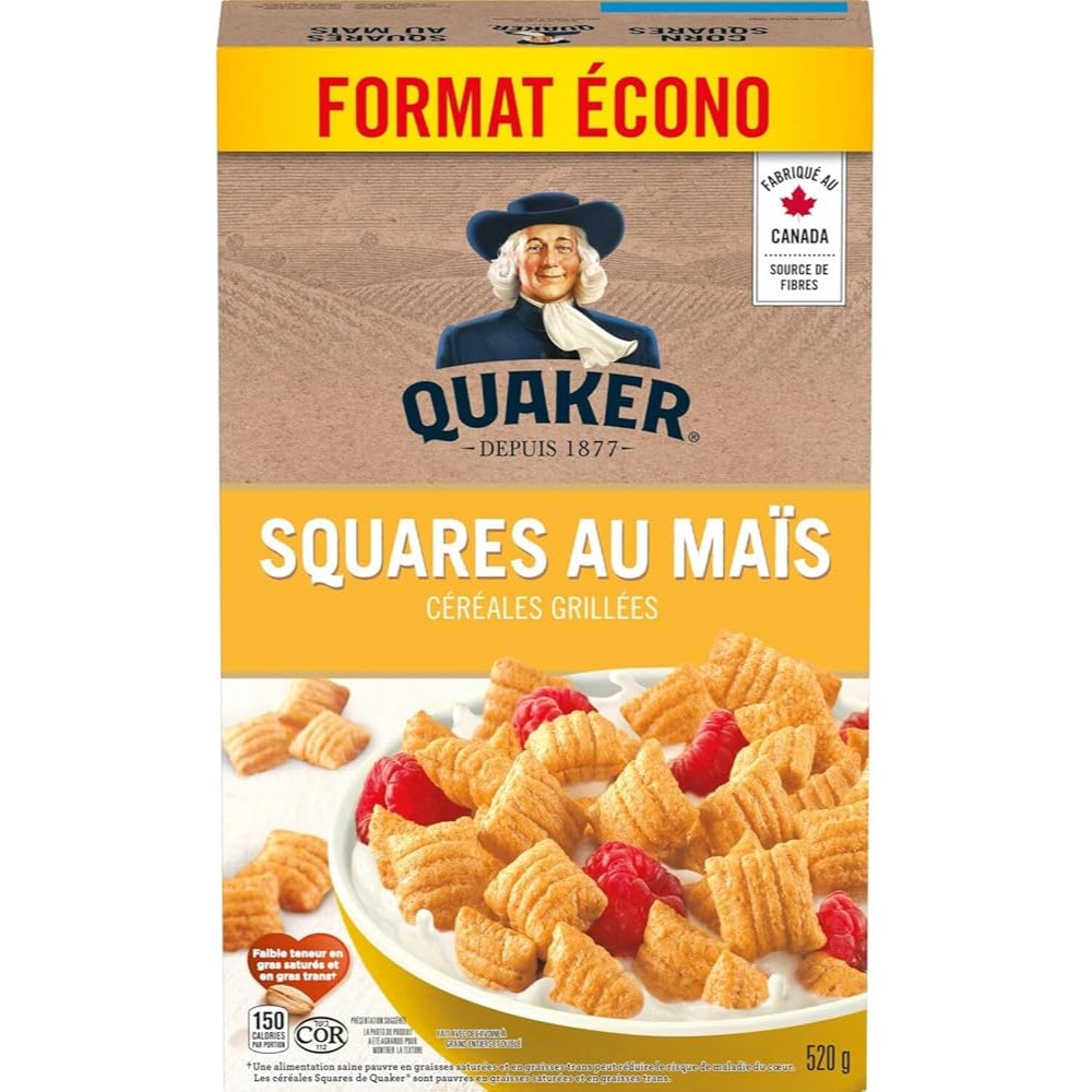 Quaker® - Corn Squares Cereal