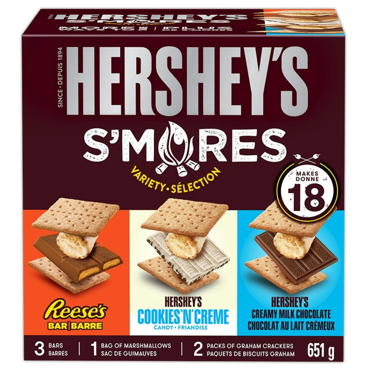 Hershey's - S'Mores Snack, set of 18 assorted S'Mores