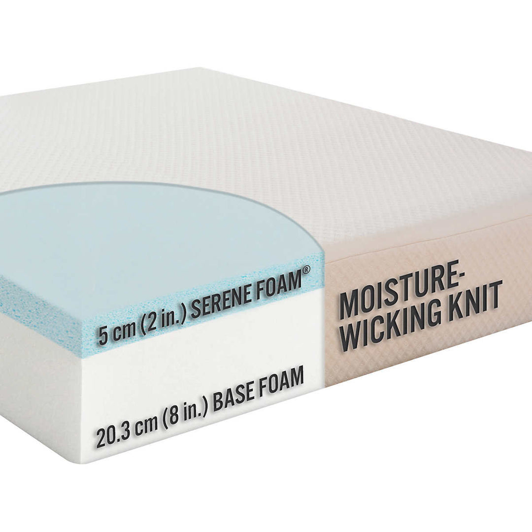 Comfort Tech – Matelas en mousse, fermeté moyenne - Serene