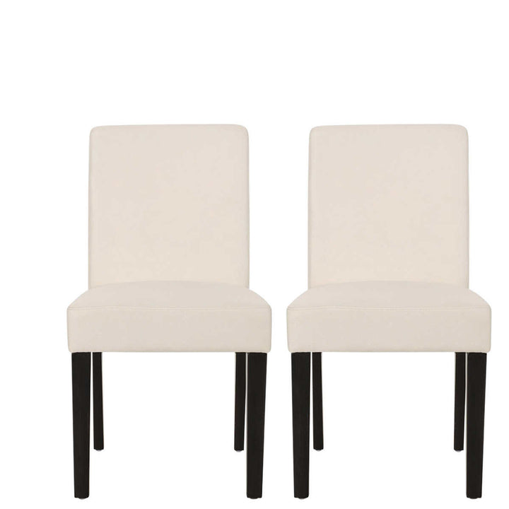 Gianna - Ensemble de 2 chaises de salle à manger contemporaine