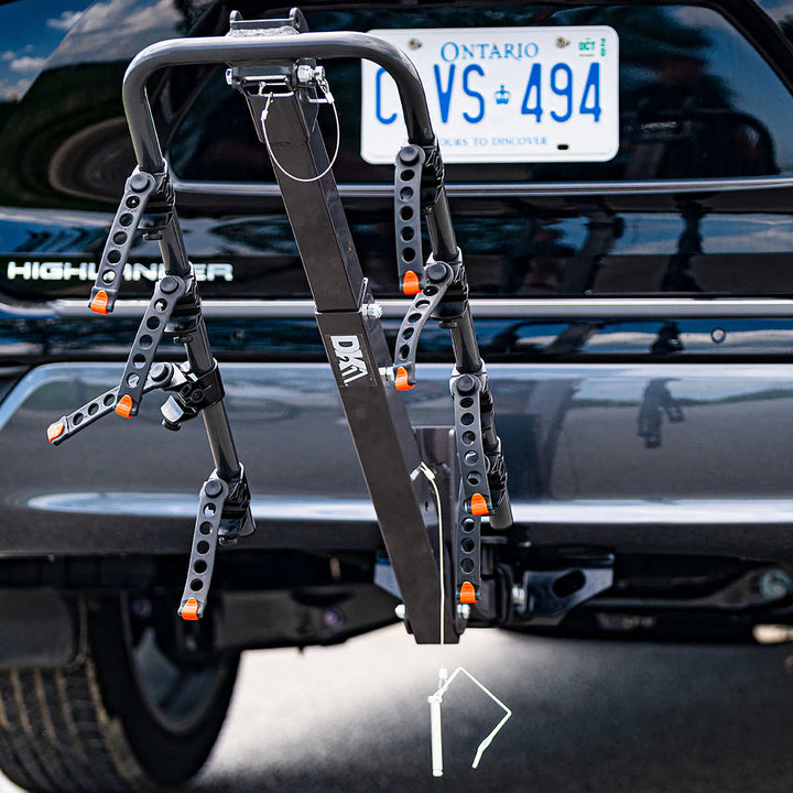 DK2 - Porte-vélo sur attelage pour 4 vélos