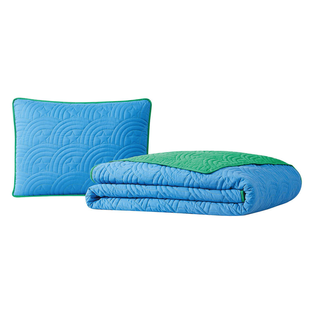 Crayola - Ensemble couvre-lit pour lit simple, 2 pièces