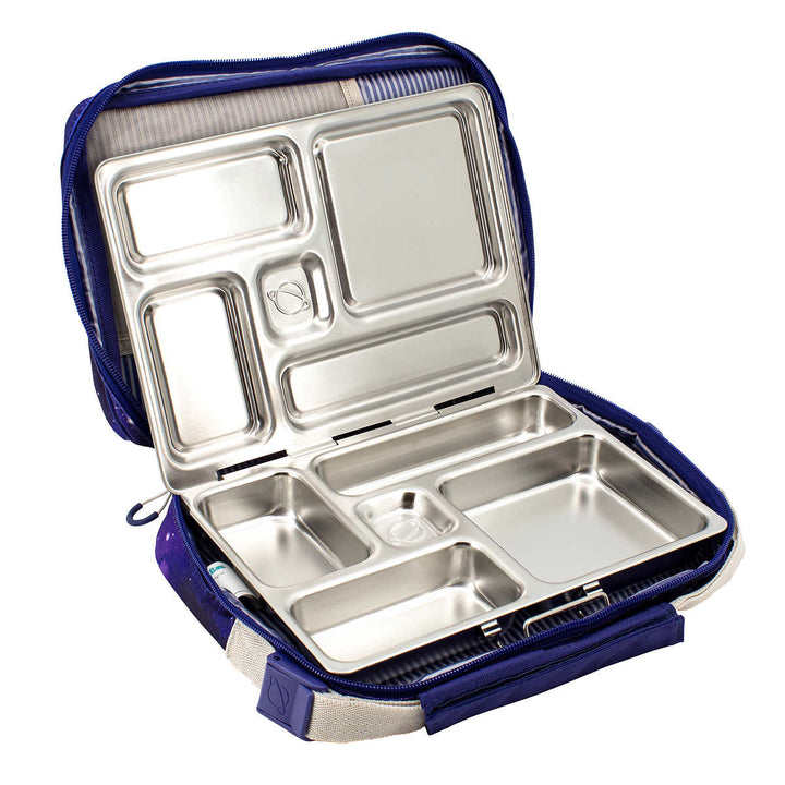 PlanetBox – Ensemble de boîte à lunch en acier inoxydable
