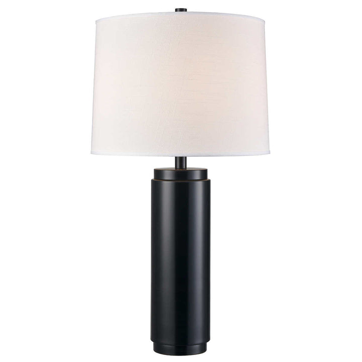 Bridgedport Design - Lampes à pied avec cylindre métallique, ensemble de 2