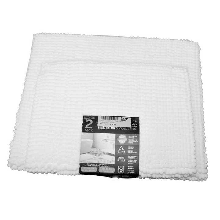 Town & Country - Tapis de bain spa, paquet de 2